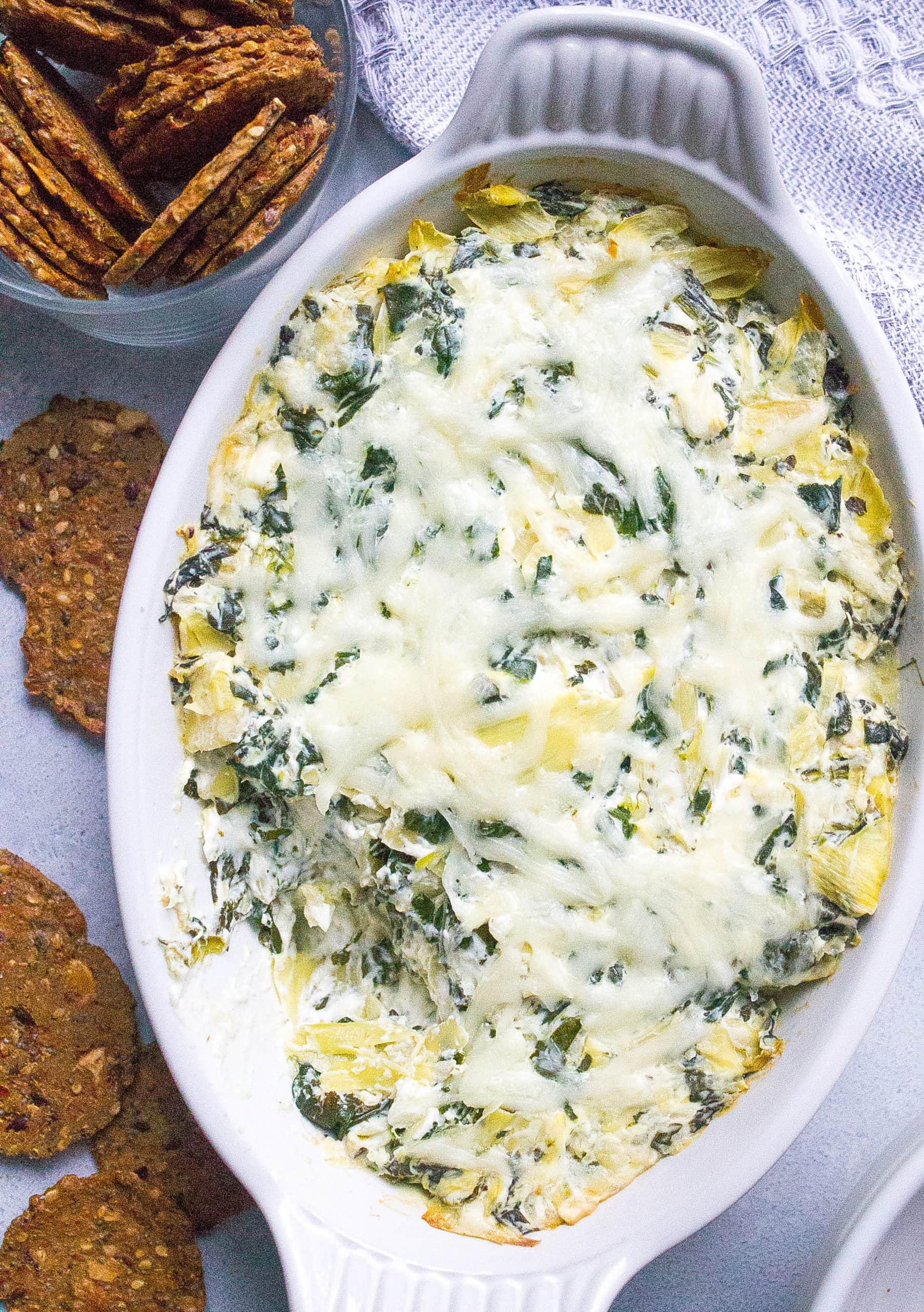 Baked Spinach Artichoke Dip