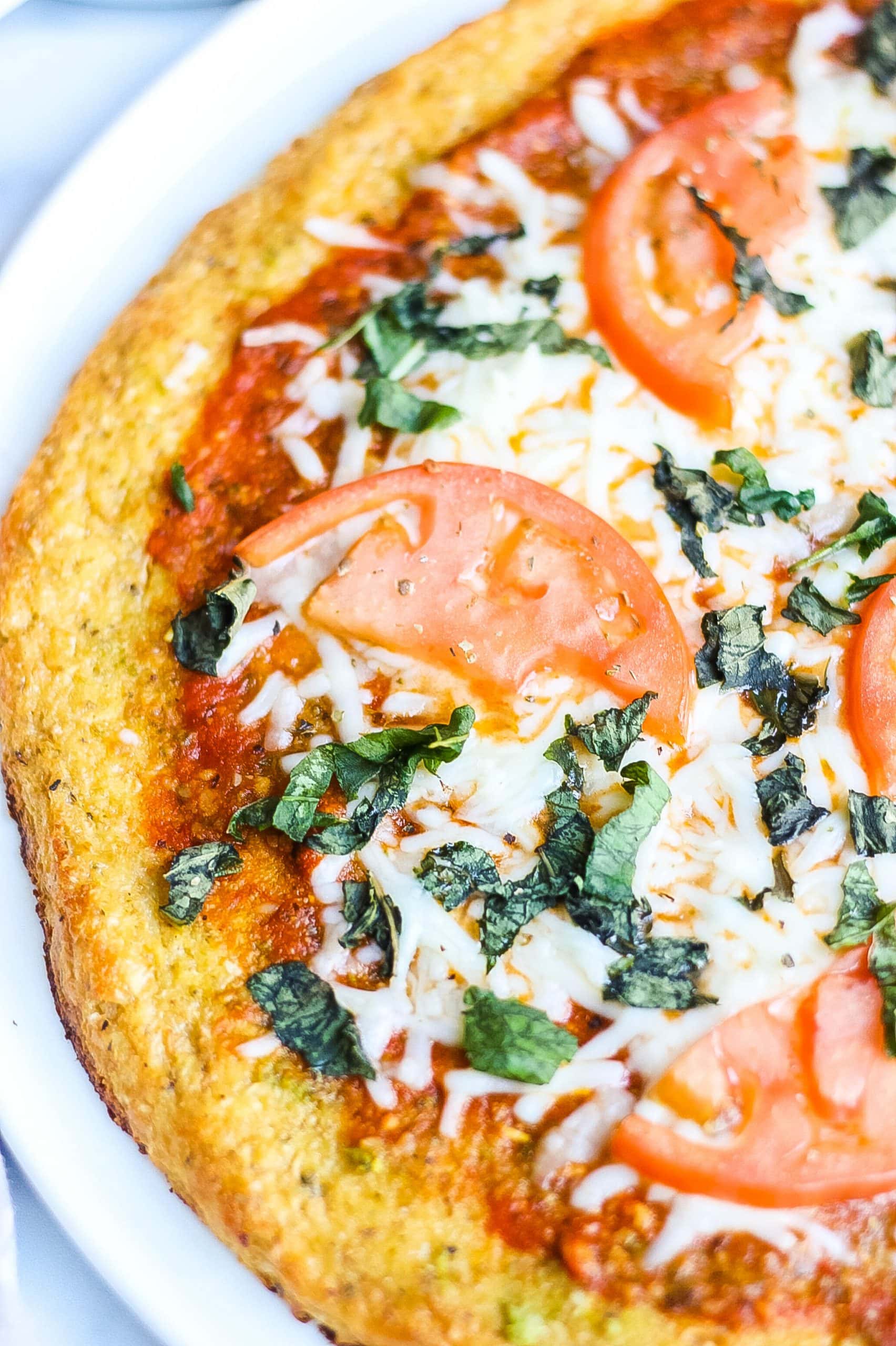 close up of pizza
