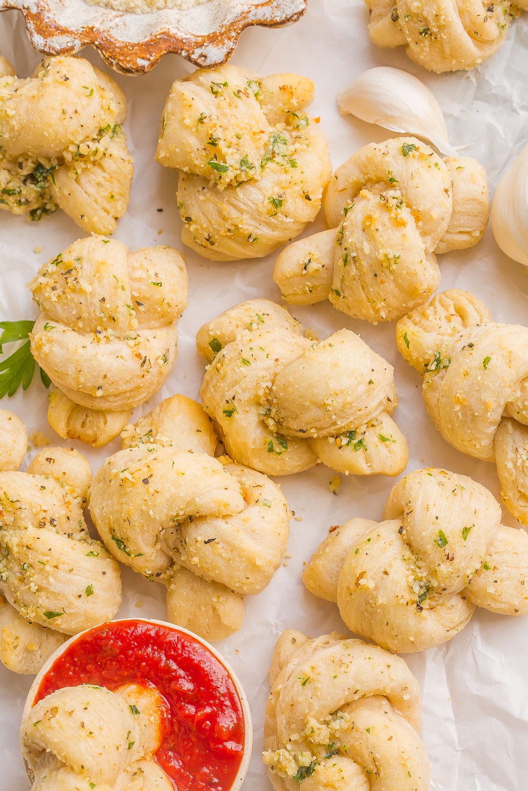 Quick Garlic Knots