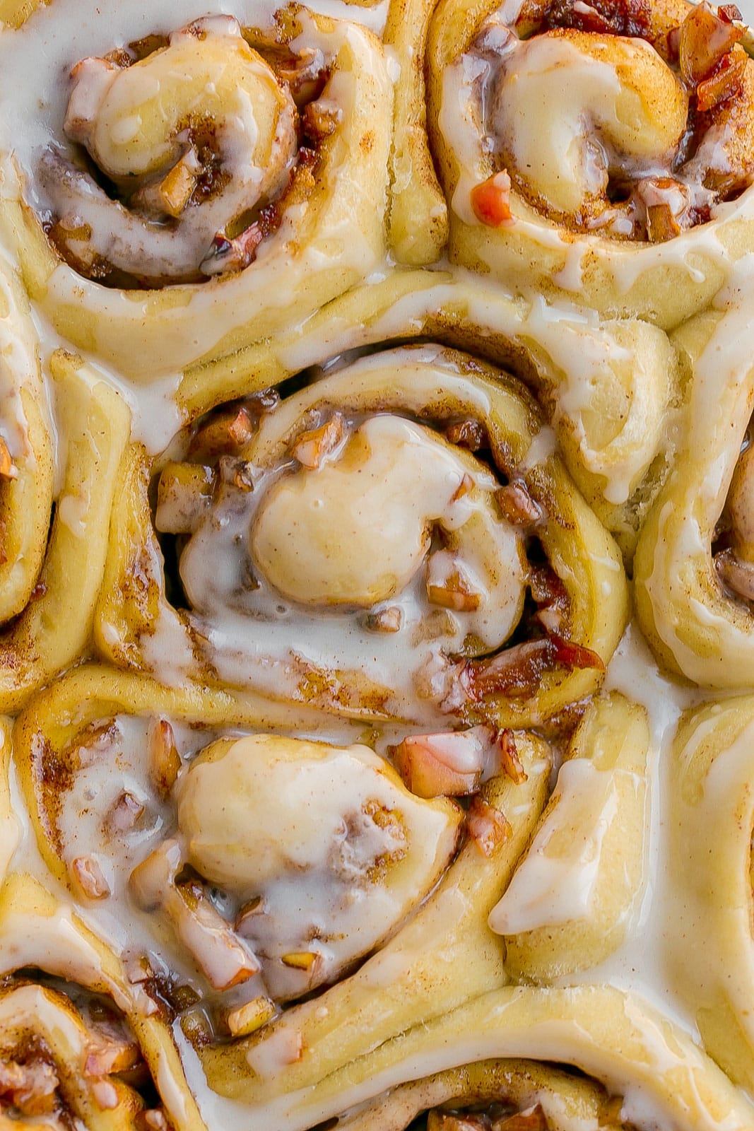 Gooey cinnamon rolls.