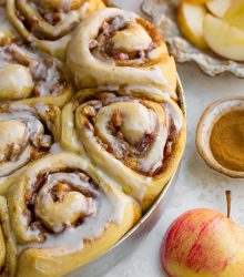 Apple Pie Cinnamon Rolls-22