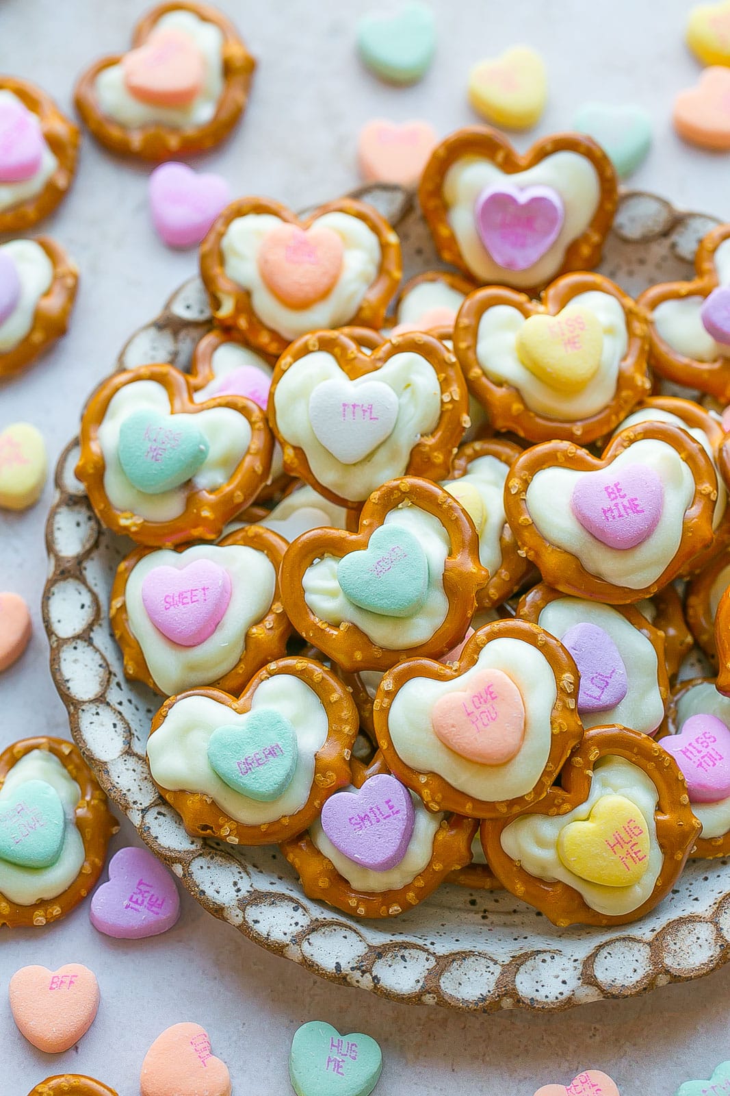 Valentine Pretzels. 