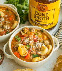Meatball Tortellini Soup-28